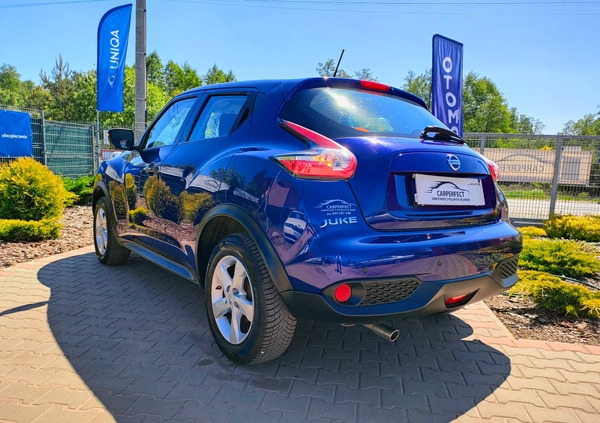 Nissan Juke cena 37500 przebieg: 117500, rok produkcji 2014 z Łaszczów małe 466